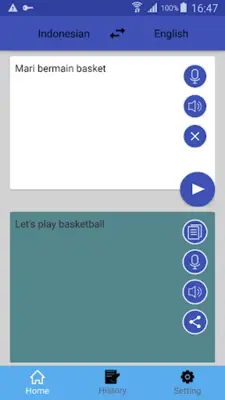 English Indonesian translation android App screenshot 2